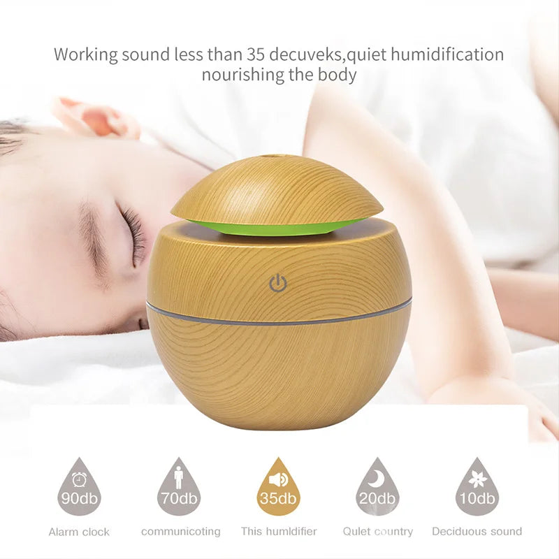 Humidificador e difusor de aromas USB